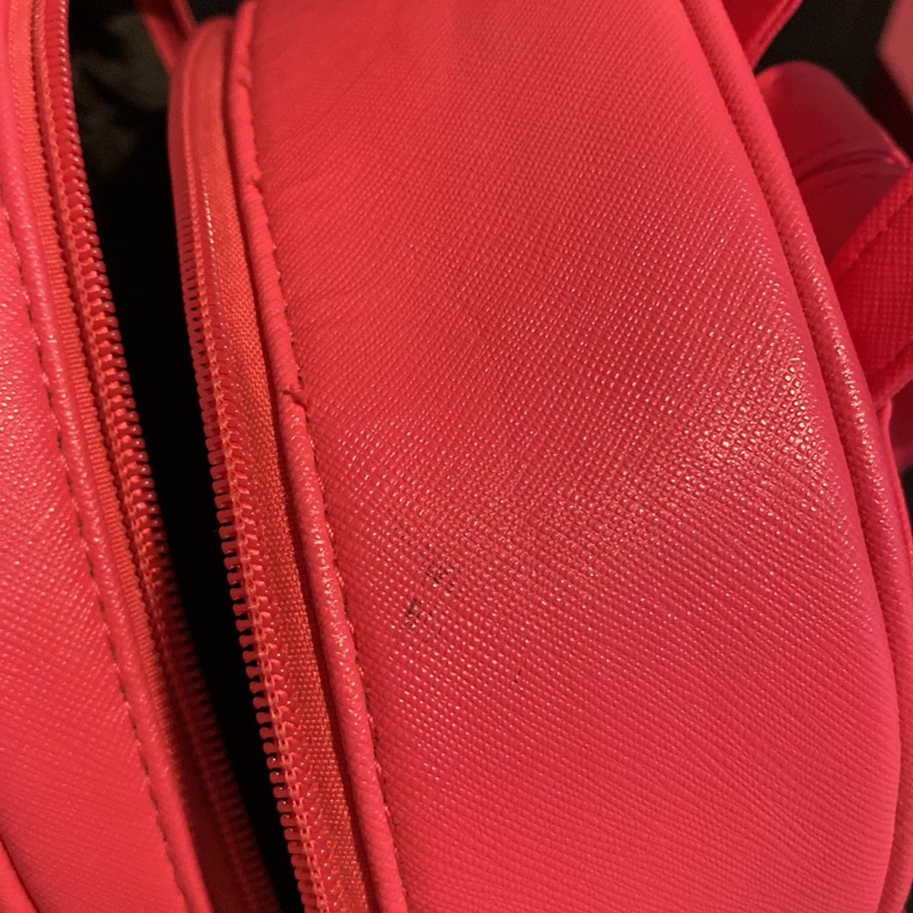 Pink mini backpack with bow - Picture 11 of 11
